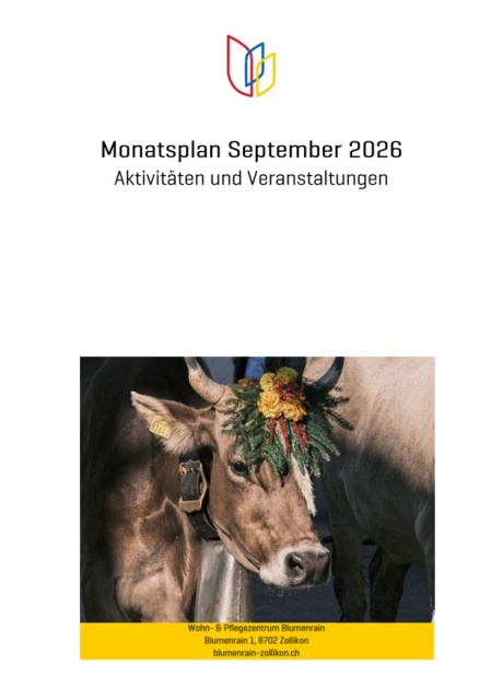 Aktivitäten und Veranstaltungen im September