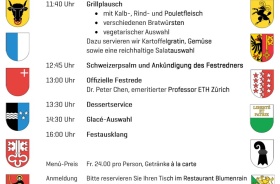 1. August im Blumenrain